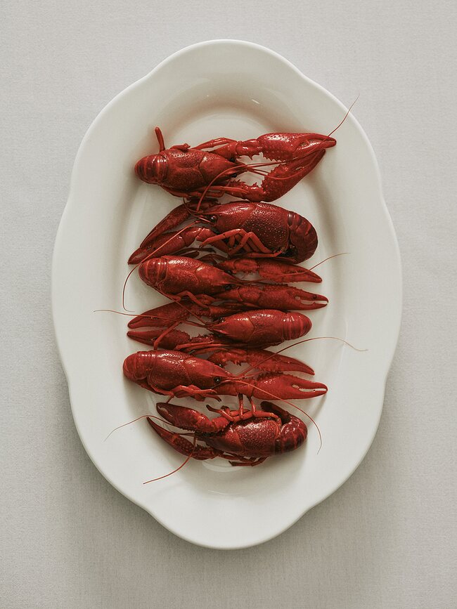 Fuentes ovaladas Silhouette de cerámica, 30 cm, blanco, 2 unidades