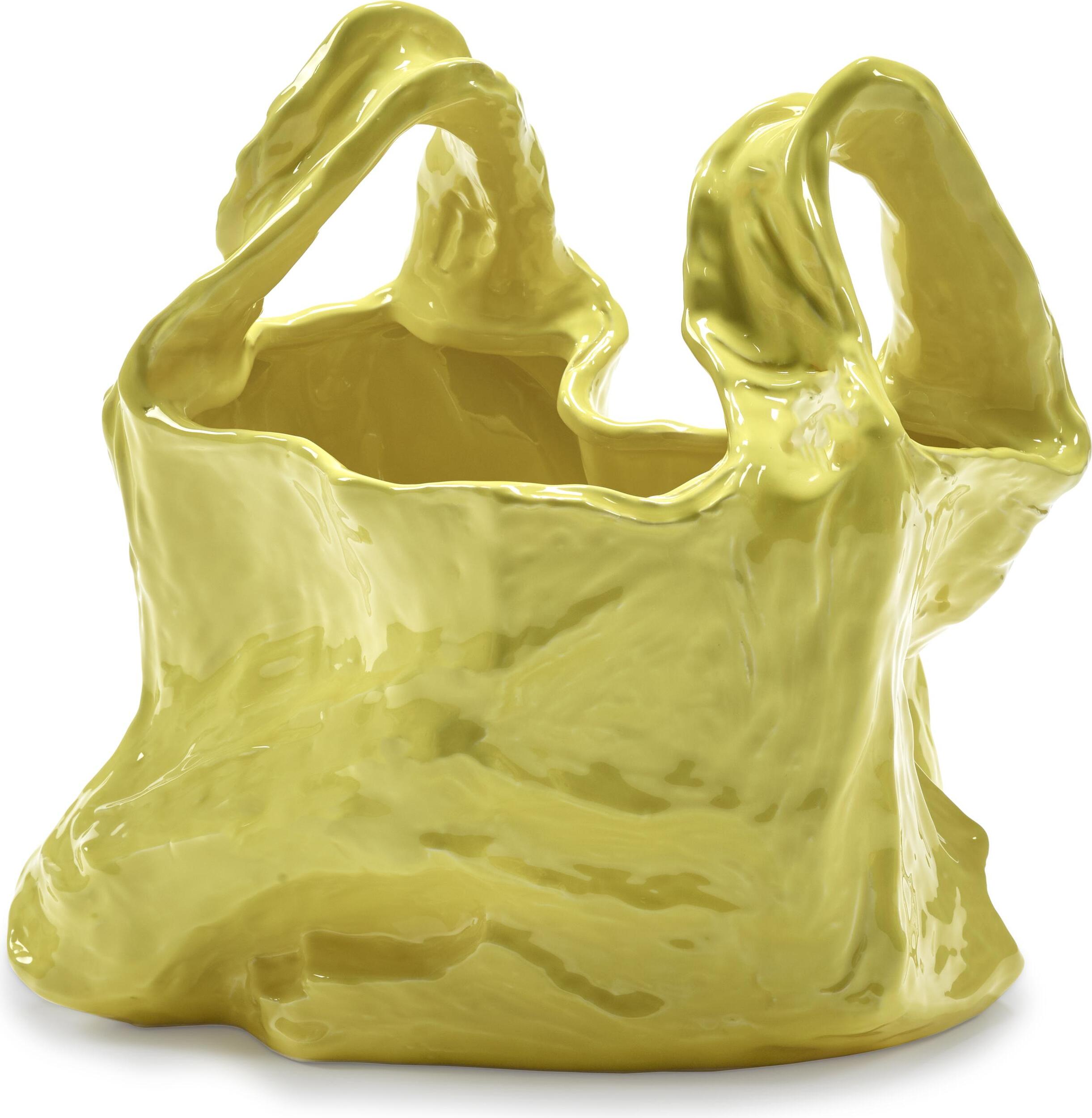 Gala Vase 33 cm, gelb