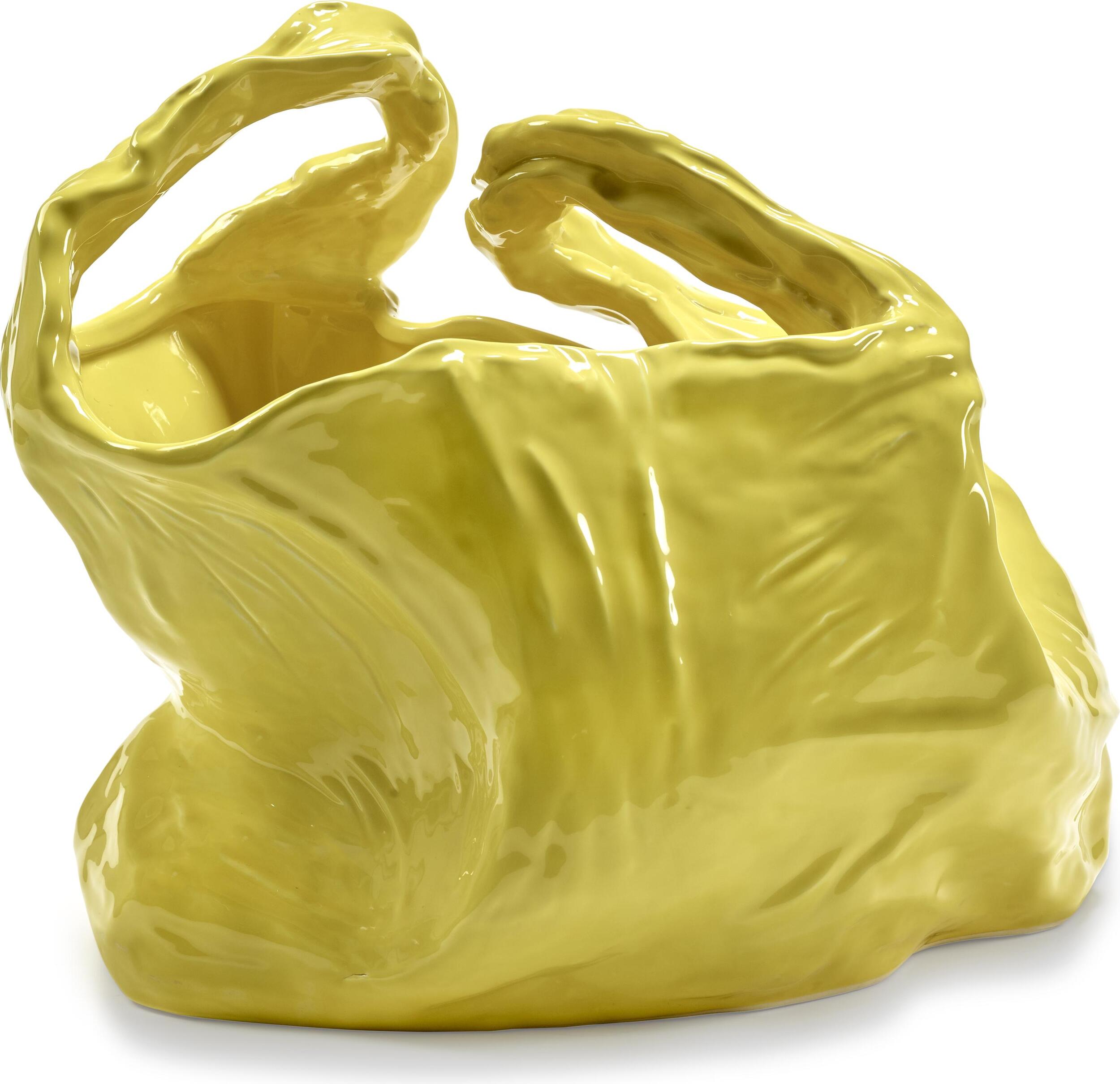 Gala Vase 35 cm, gelb