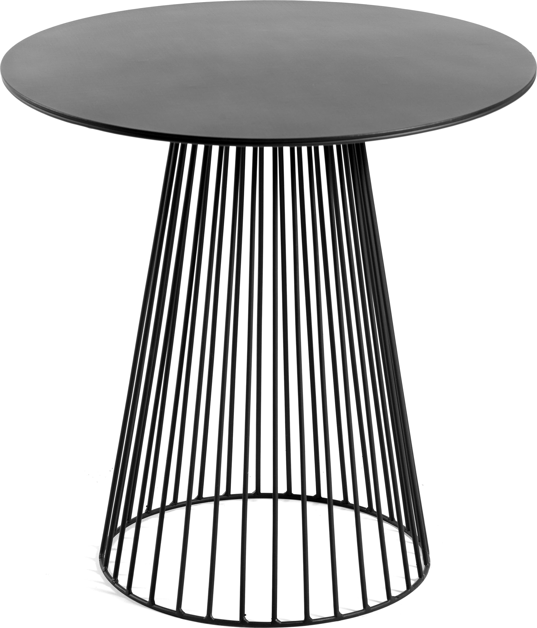 Garbo Beistelltisch 40 cm, schwarz