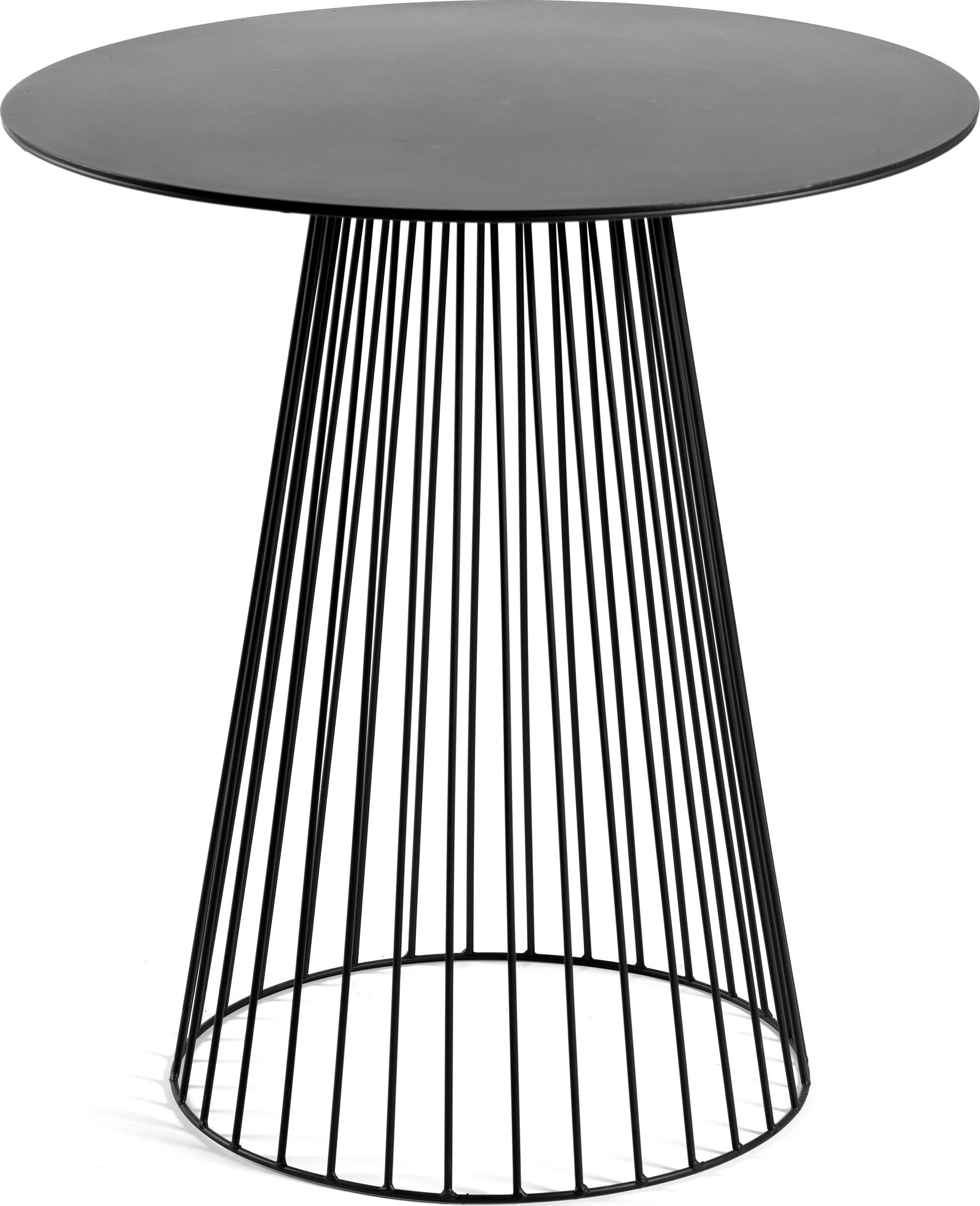 Garbo Couchtisch 65 cm, schwarz