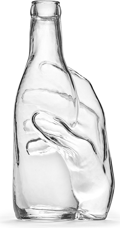 Garrafa Les Objets Mouleversants, 950 ml, verde