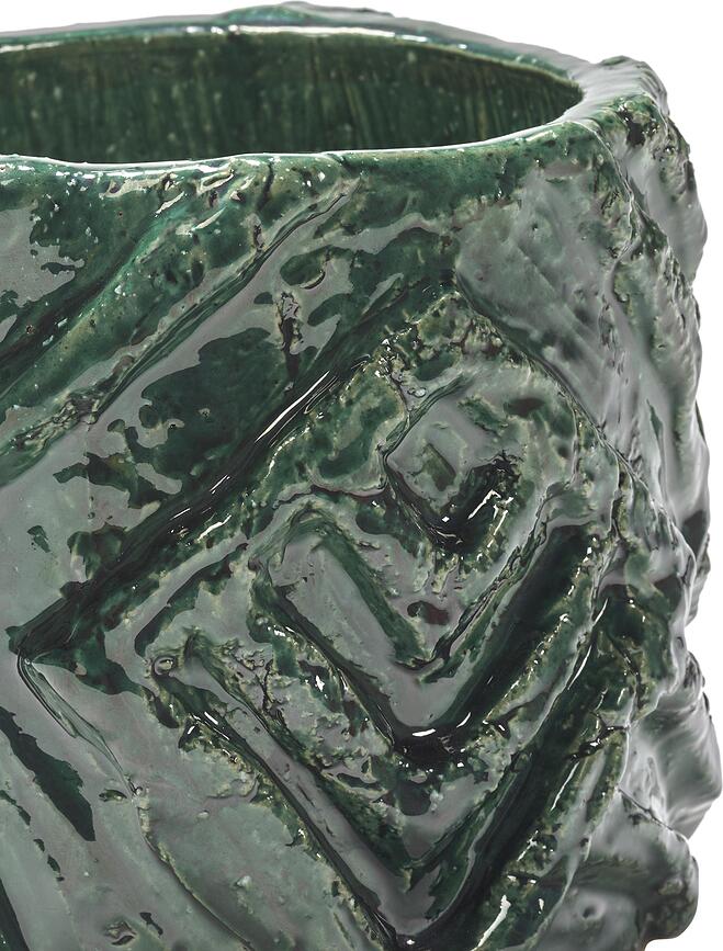 Ghiveci decorativ Look At Me 22,5 cm, verde