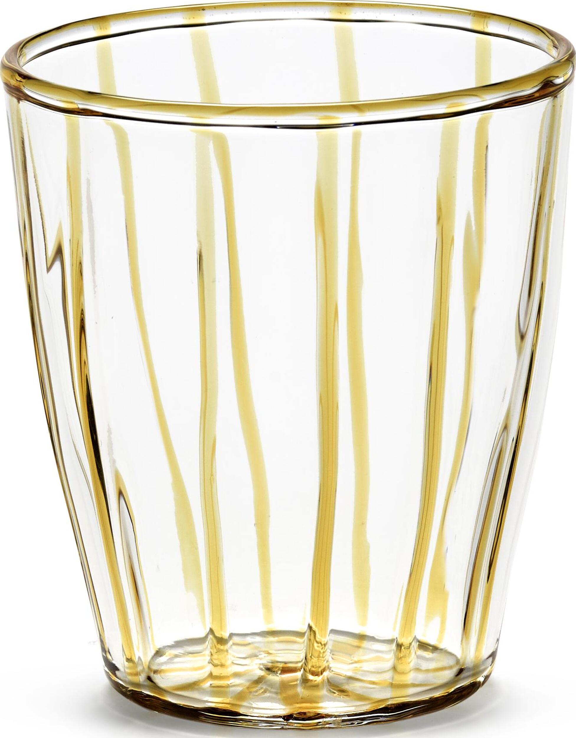 Gigi Gläser 9,5 cm, gelb, 4 St.