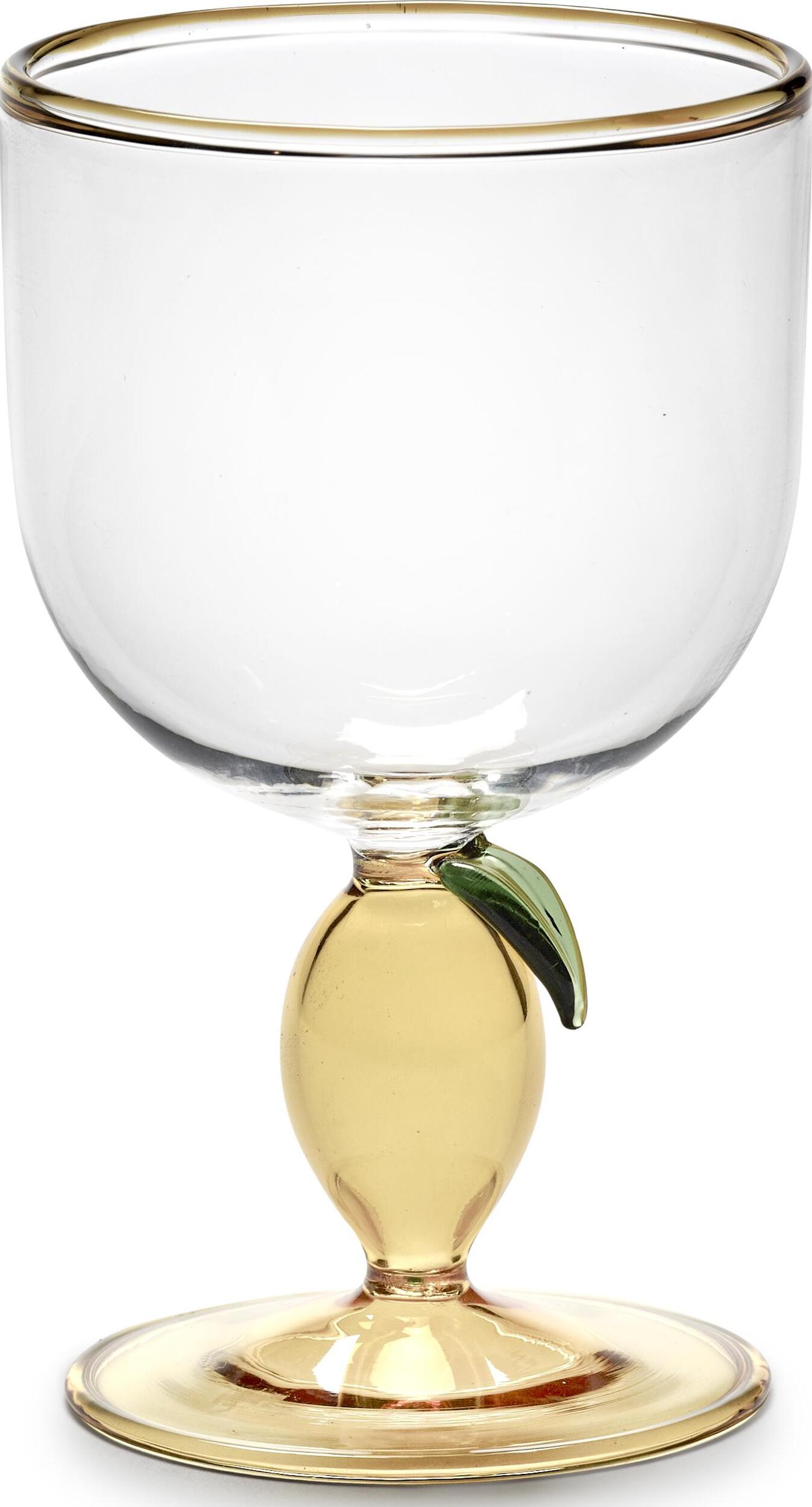 Gigi Weingläser 13,3 cm, gelb, 4 St.