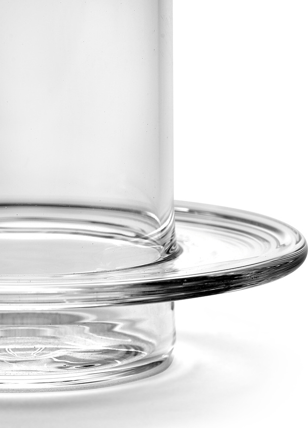 Glass Towers Διακοσμητικό Βάζο, 32,5 cm, πράσινο-ροζ