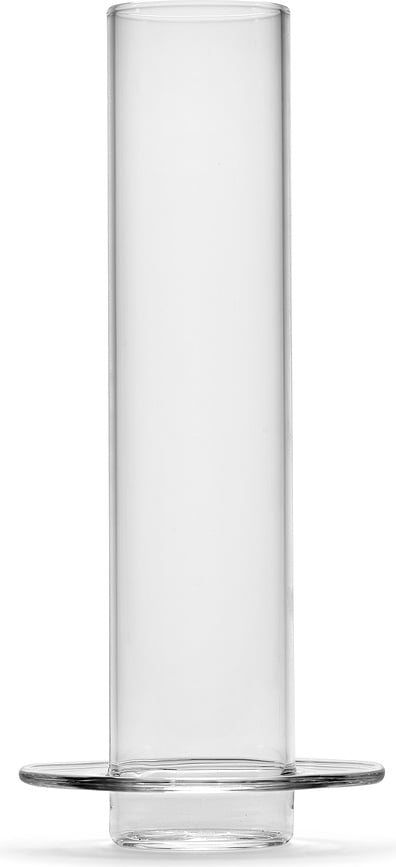 Glass Towers Vaza dekorativna 22,5 cm plavo-siva