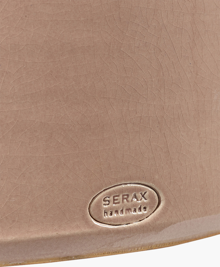 Glazed Shades Cache-Pot, 28 cm, rose pâle