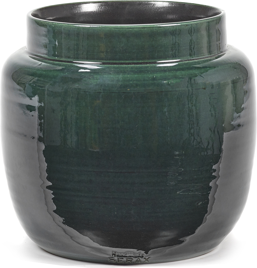 Glazed Shades Κασπώ, 21 cm, σκούρο πράσινο