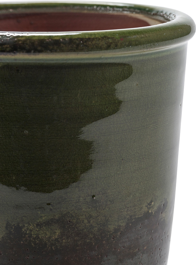 Glazed Shades Cache-pot, 20 cm, rouille