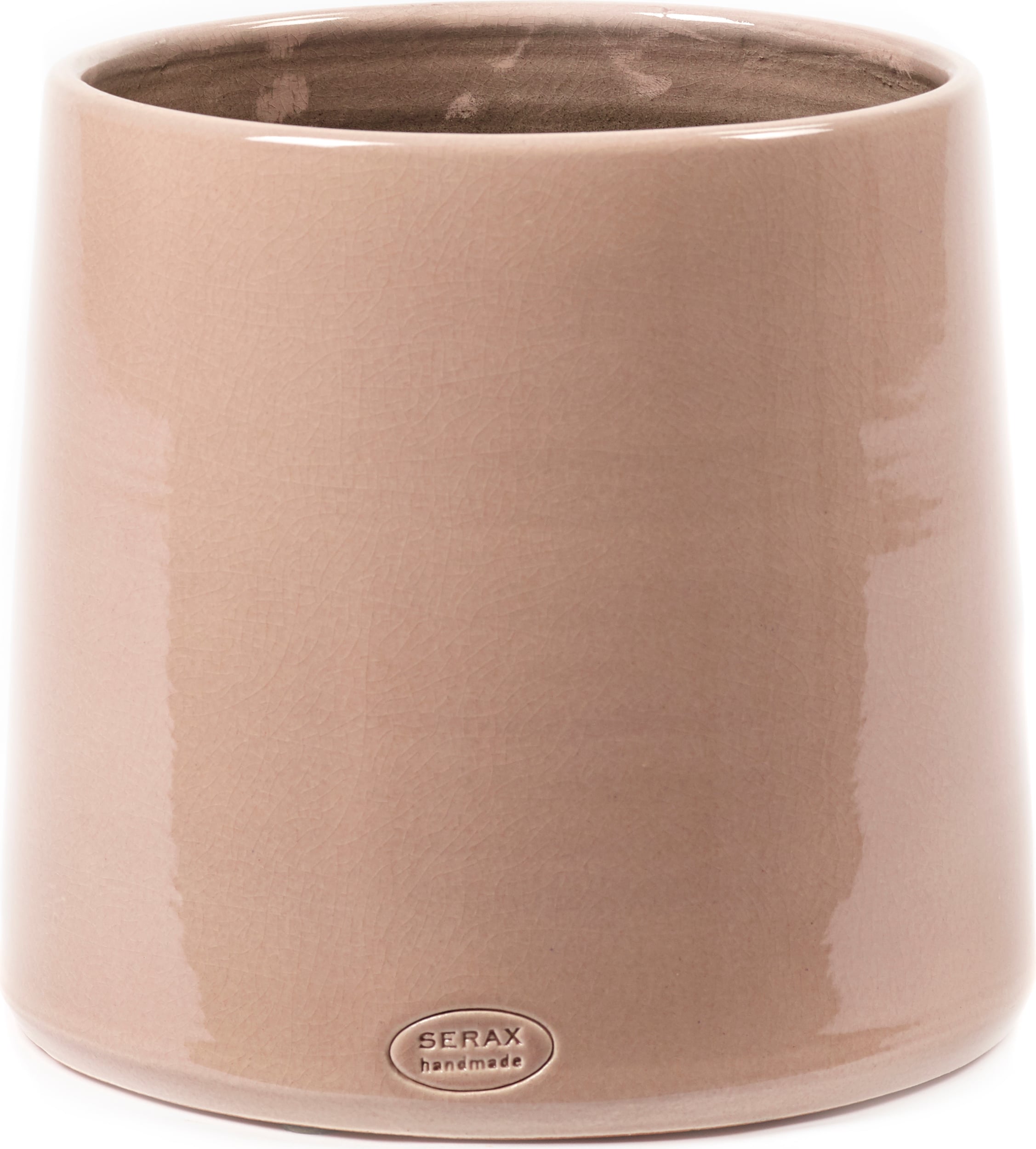 Übertöpfe Glazed Shades Übertopf 24 Cm, Blassrosa