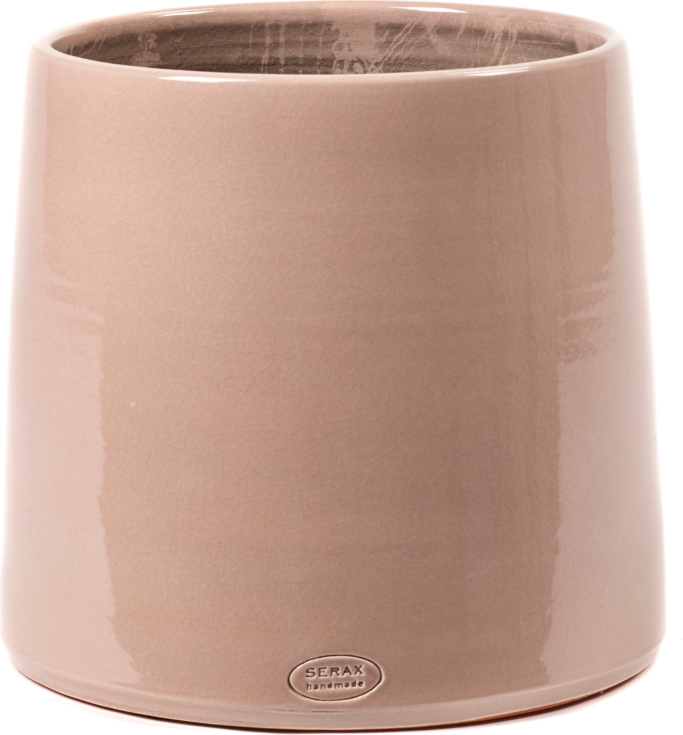 Übertöpfe Glazed Shades Übertopf 28 Cm, Blassrosa