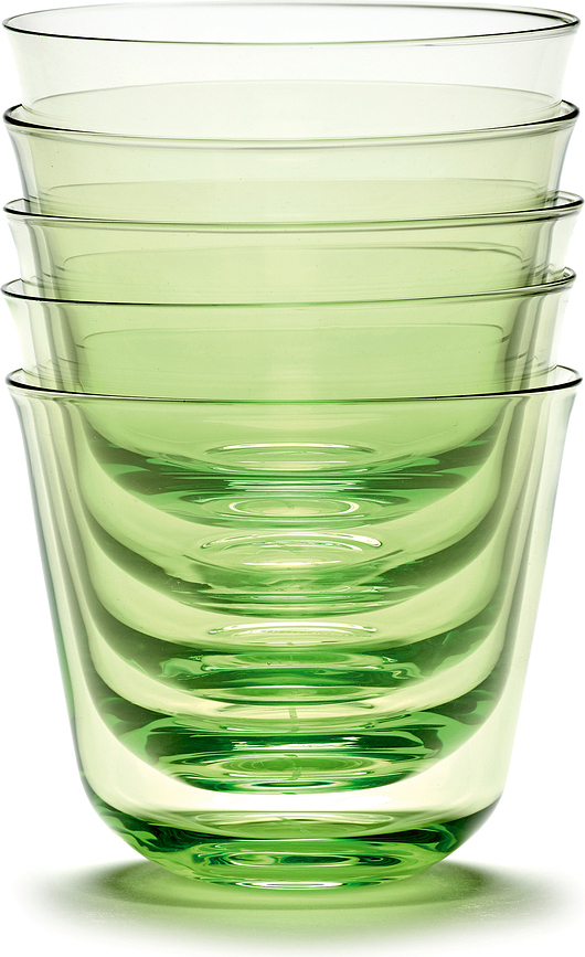 Grace Čaše 150 ml zelene 4 kom.