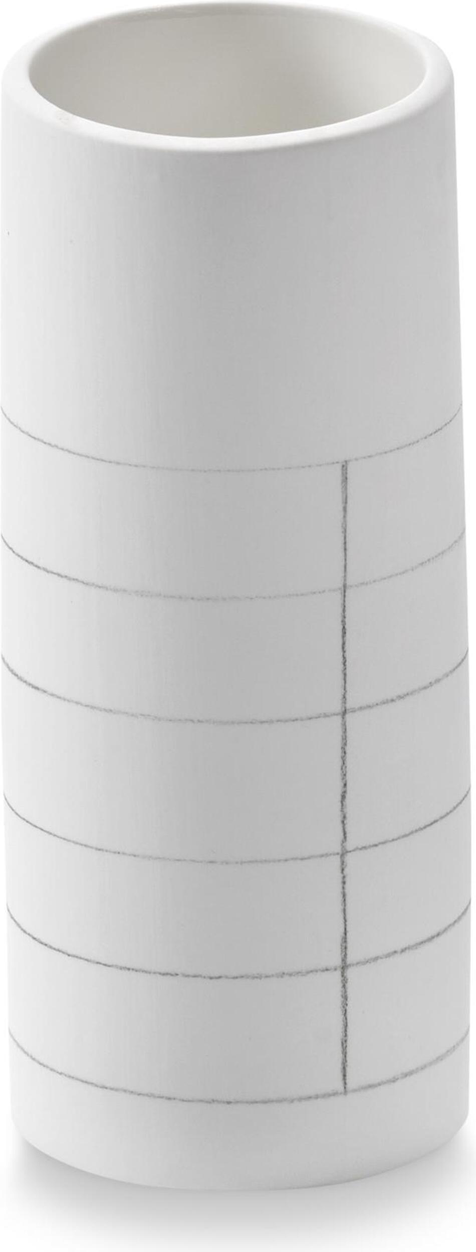 Graph Vase 16,8 cm, hellgrau