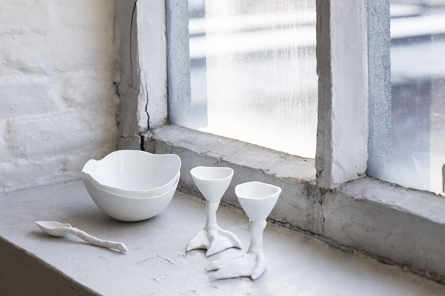 Hueveras Perfect Imperfection, 8,5 cm, 2 unidades