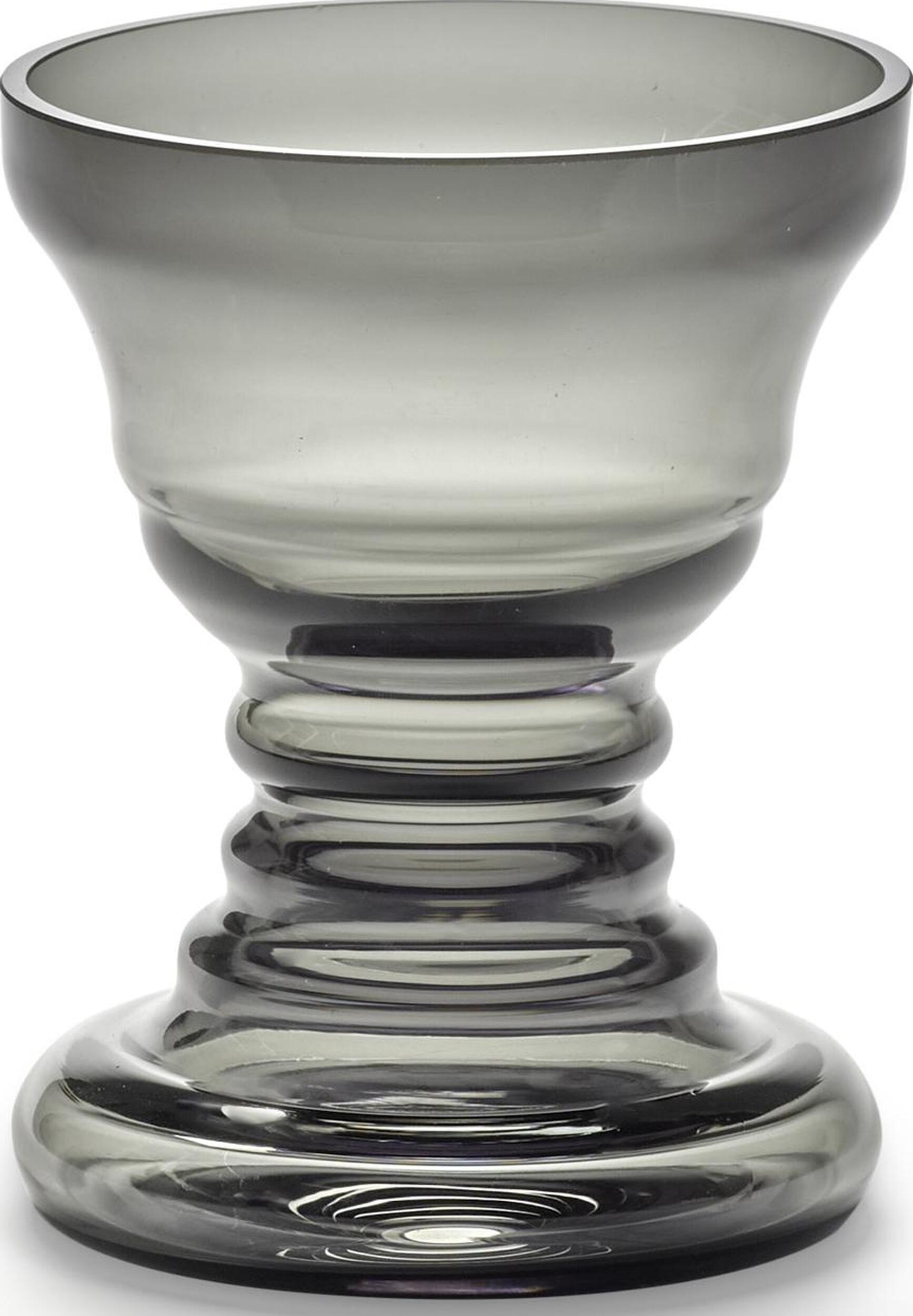 In & Out Vase 12 x 15 cm, grau