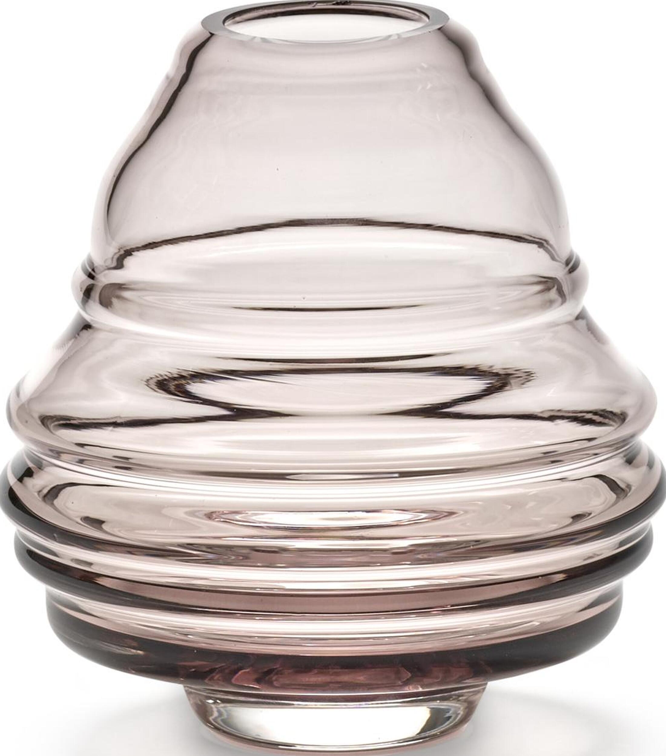 In & Out Vase 14,5 x 15 cm, rosa