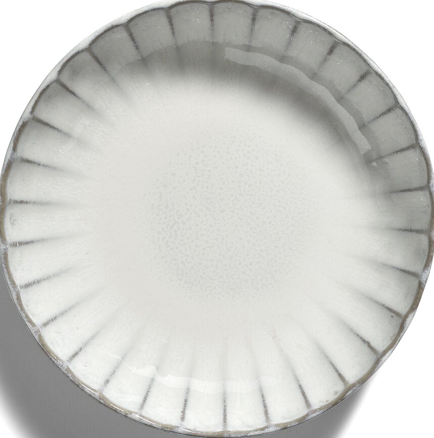 Inku Assiettes Creuses 16 cm, vert foncé, Lot de 2