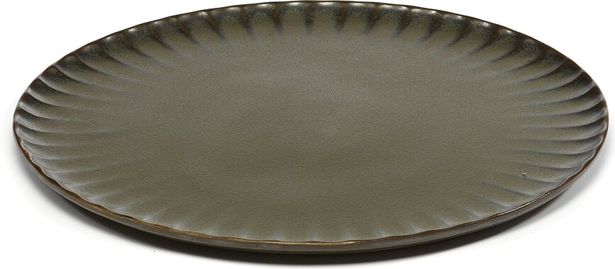 Inku Assiettes plates, 27 cm, Lot de 4