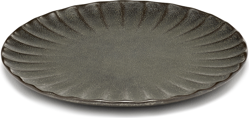 Inku Desertni Krožnik, 15 cm, temnozelen