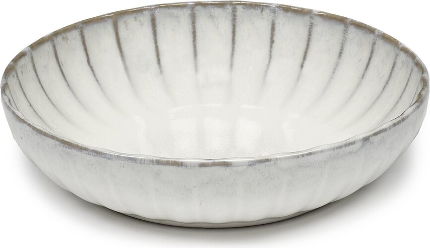 Inku dyb tallerken 16 cm, hvid, 2 stk.