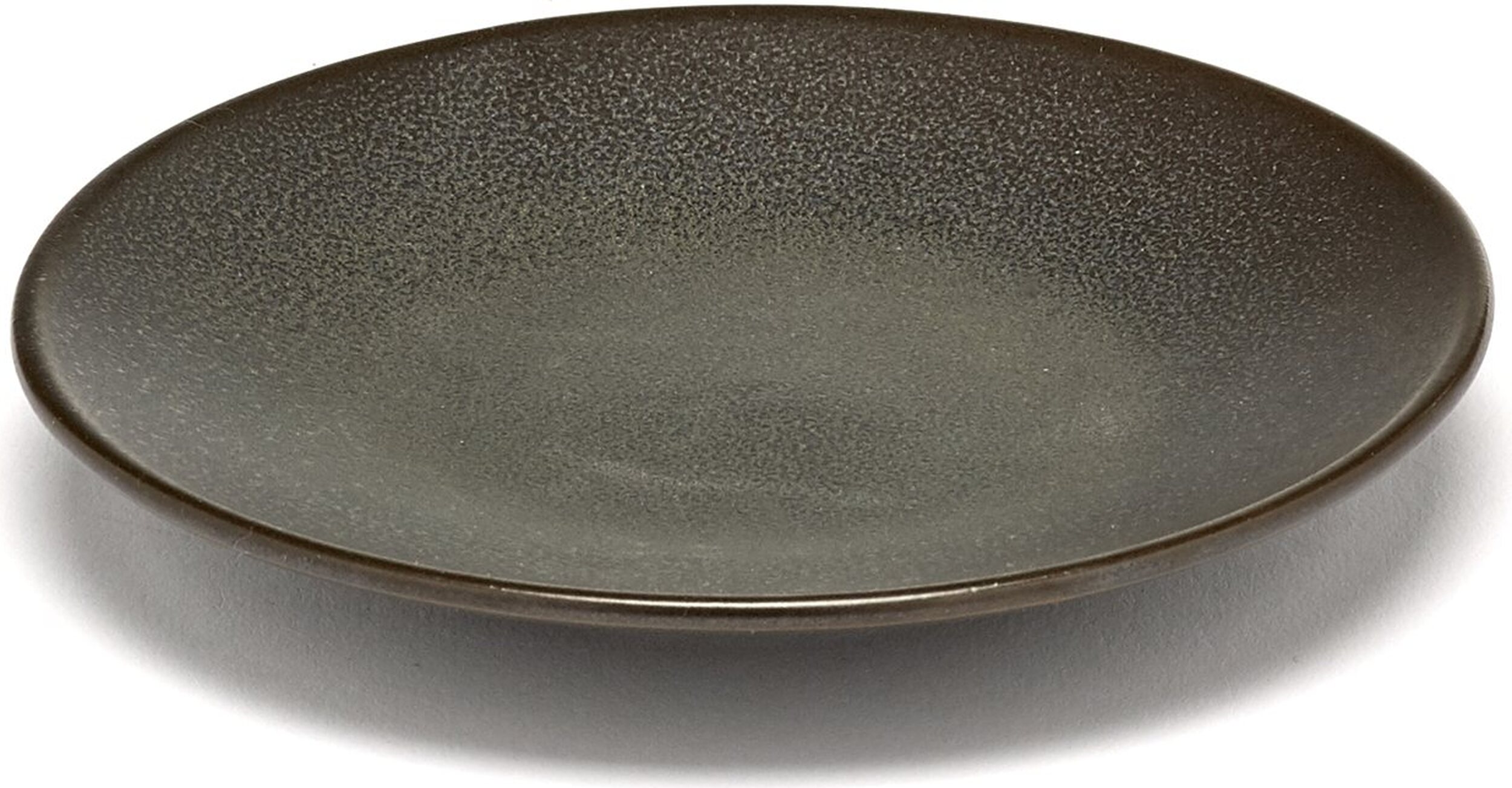 Inku Espresso-Untertassen 12 cm, dunkelgrün, 4 St.