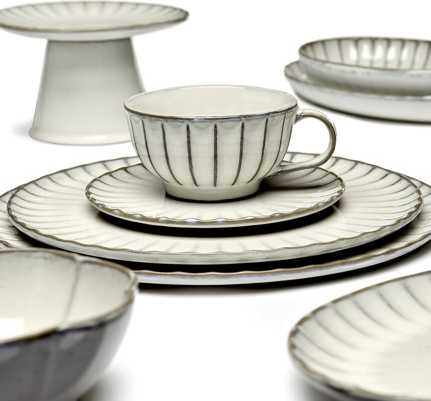 Inku Φλιτζάνια Καπουτσίνο, 200 ml, λευκά, 4 τμχ