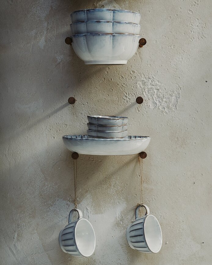 Inku Πιάτα βαθιά, 23 cm, σκούρα πράσινα, 2 τμχ