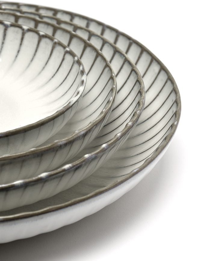 Inku Πιάτο βαθύ, 19 cm, σκούρο πράσινο