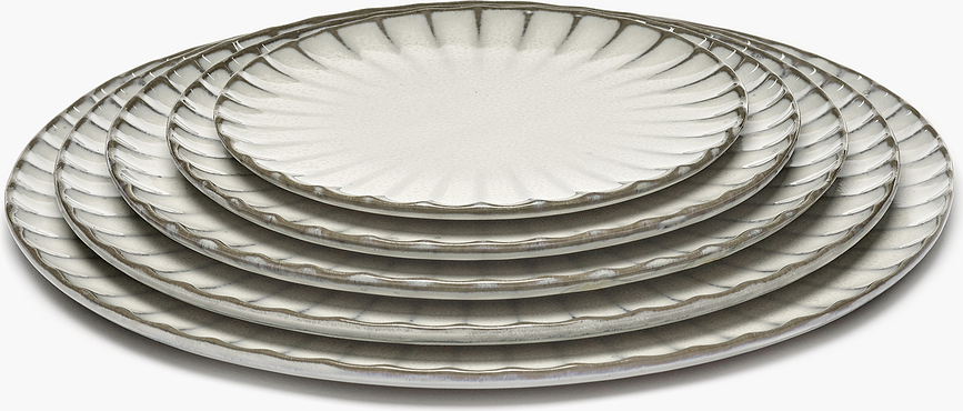 Inku Πιάτο Φαγητού, 27 cm, σκούρο πράσινο