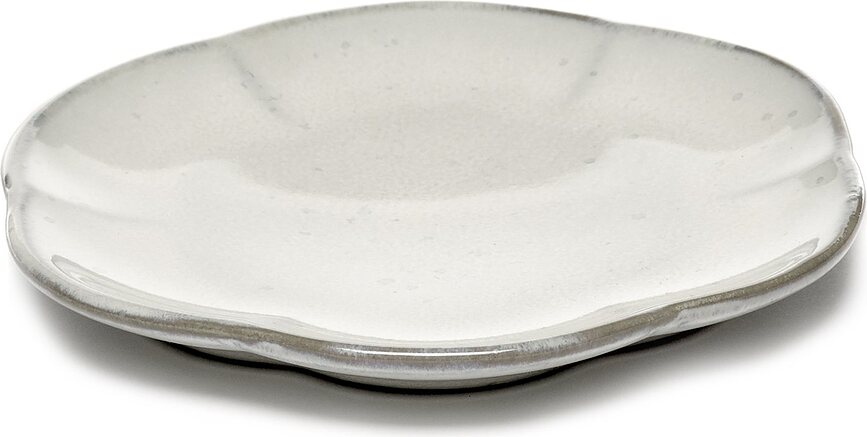 Inku Ribbed Assiettes à Apéritif, 13,9 cm, Lot de 4