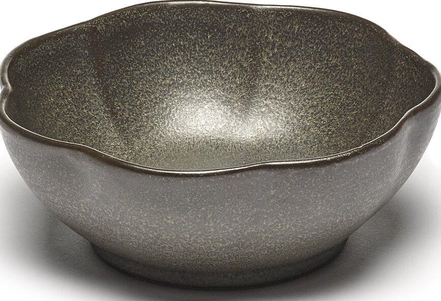 Inku Ribbed ΜΠΟΛ, 13 cm, σκούρο πράσινο, 4 τμχ