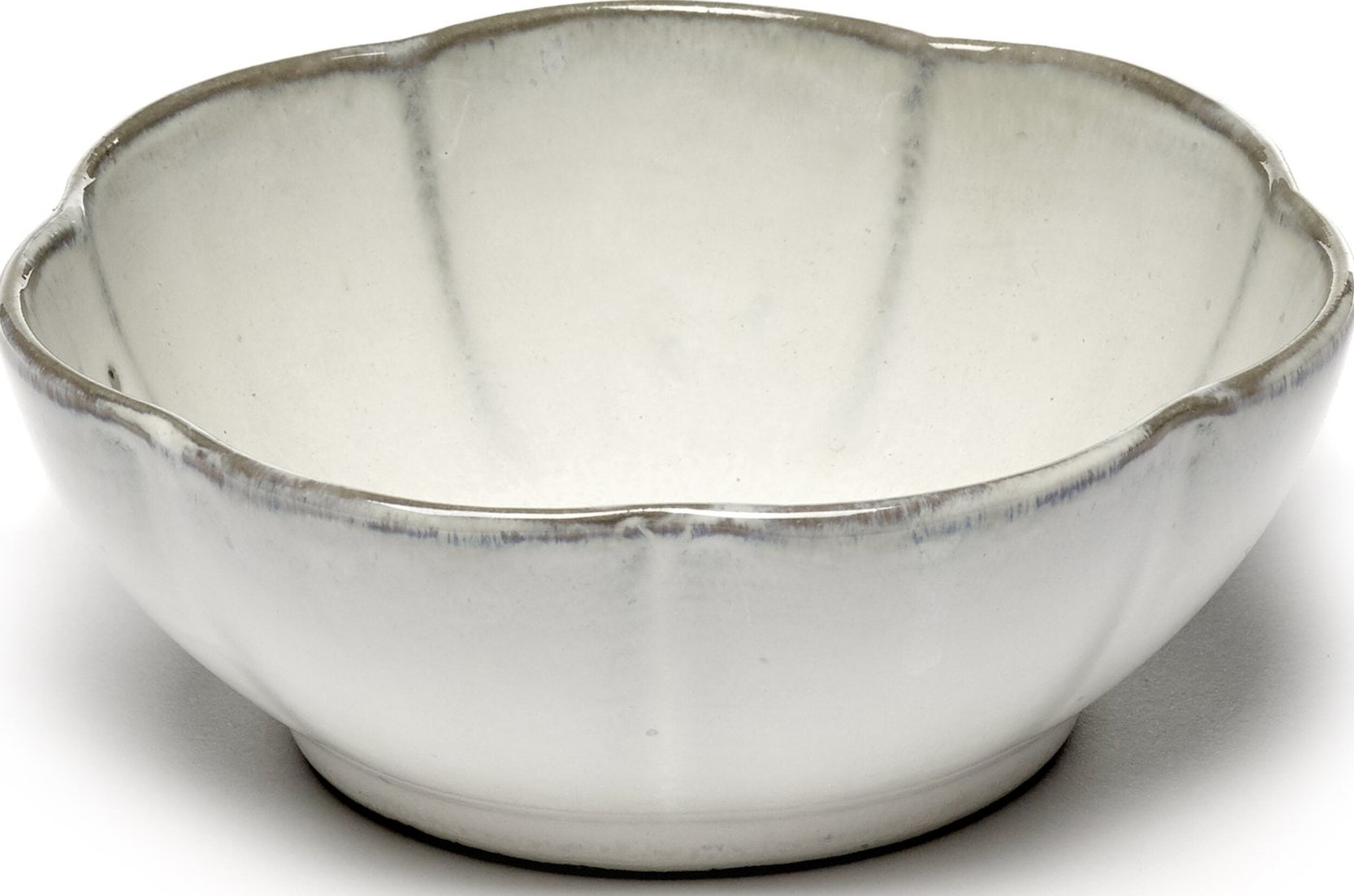 Suppenschüssel Inku Ribbed Schalen 13 Cm, Weiß, 4 St.
