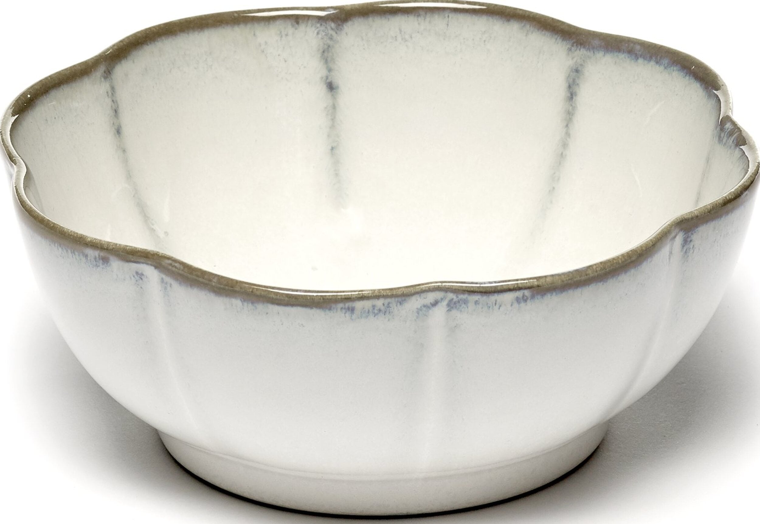Suppenschüssel Inku Ribbed Schalen 15 Cm, Weiß, 4 St.