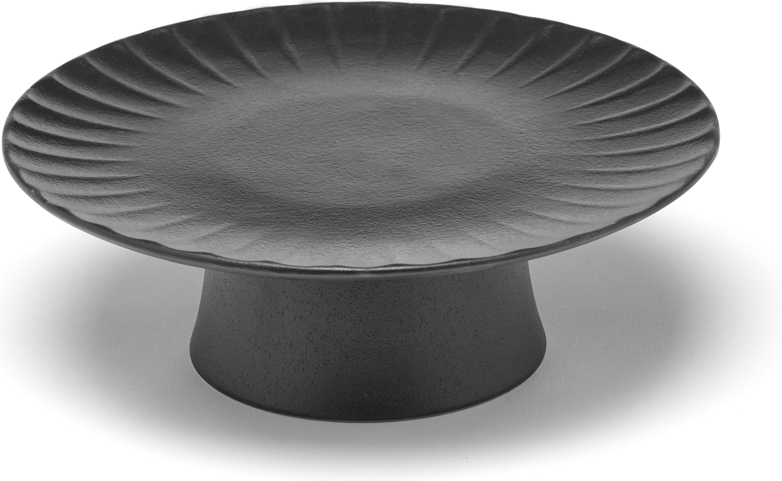 Etageren und Kuchenteller Inku Servierplatte 21 Cm, Schwarz