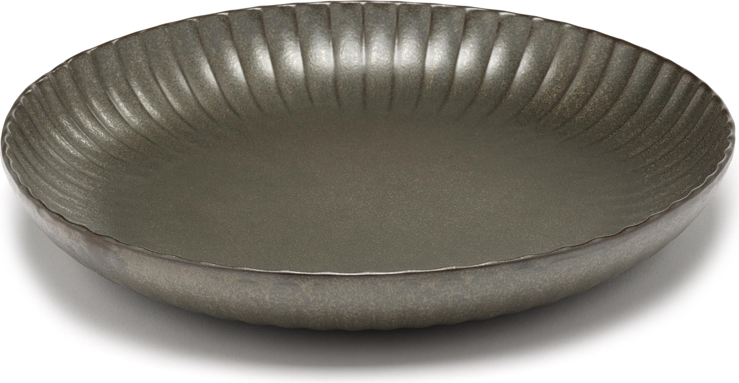 Snackschüssel Inku Servierschale 32 Cm, Dunkelgrün