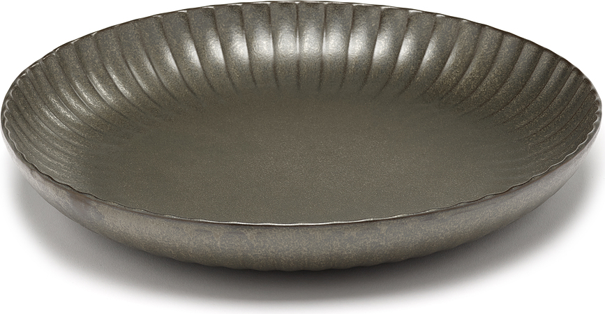 Inku Serving Bowl 32 cm, dark green