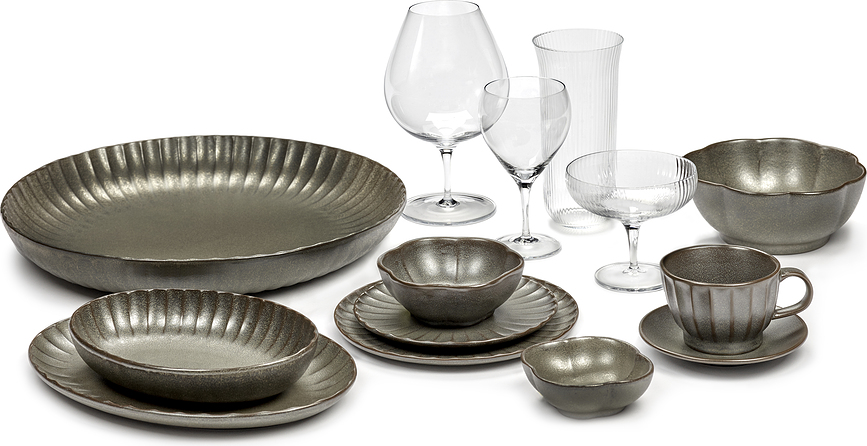 Inku Skleda za serviranje, 32 cm, bela