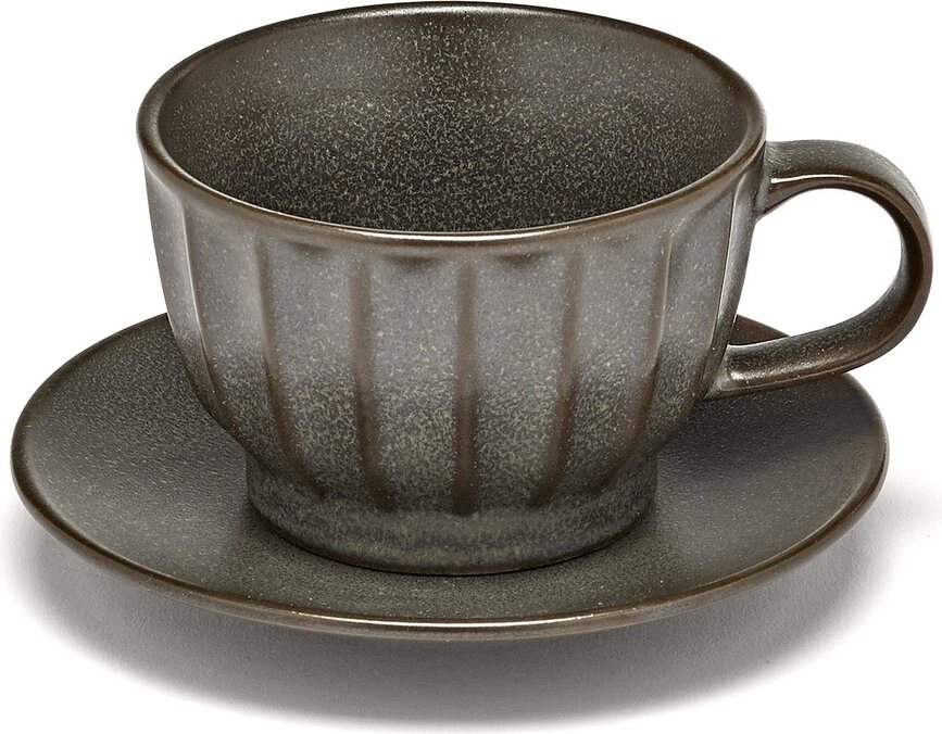 Inku Tanjurići za šalice za espresso 12 cm bijeli 4 kom.