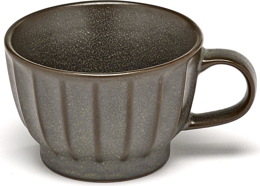 Inku Tasses à café, 150 ml, vert foncé, Lot de 4