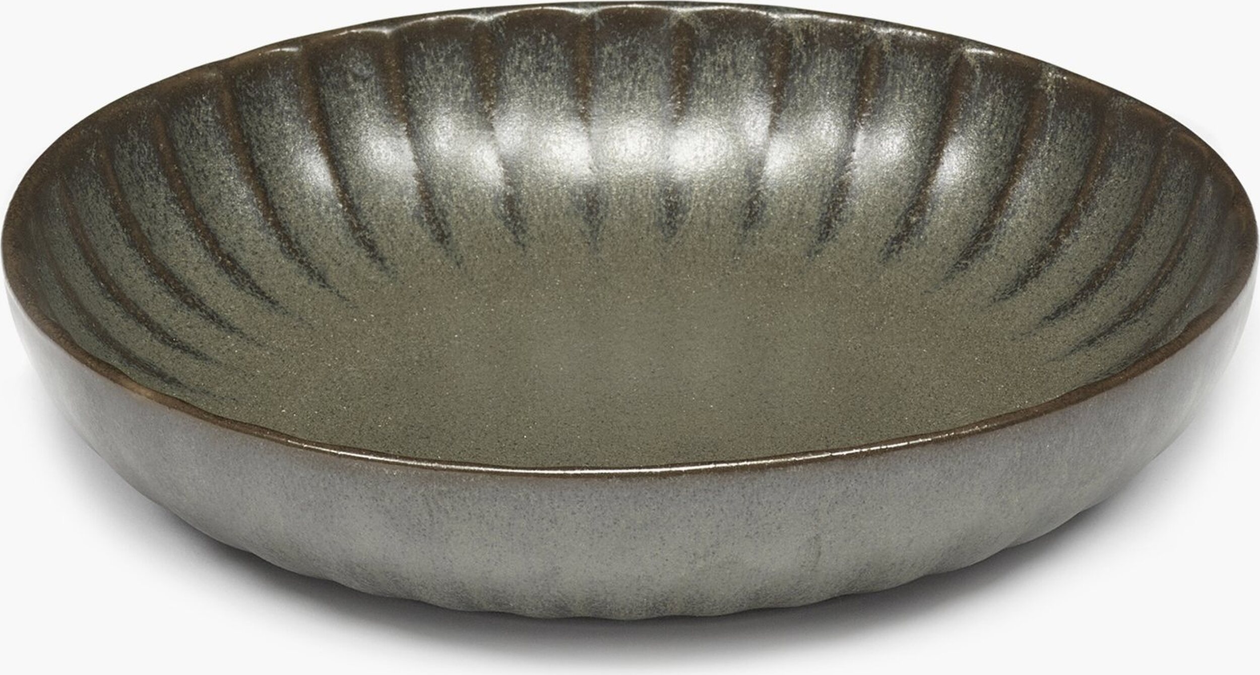 Inku Tiefe Teller 19 cm, dunkelgrün, 2 St.