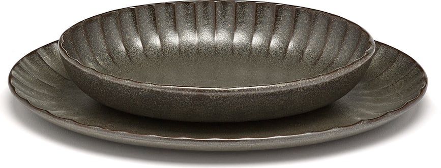 Inku Zdjela za posluživanje ovalna bijela 19 cm