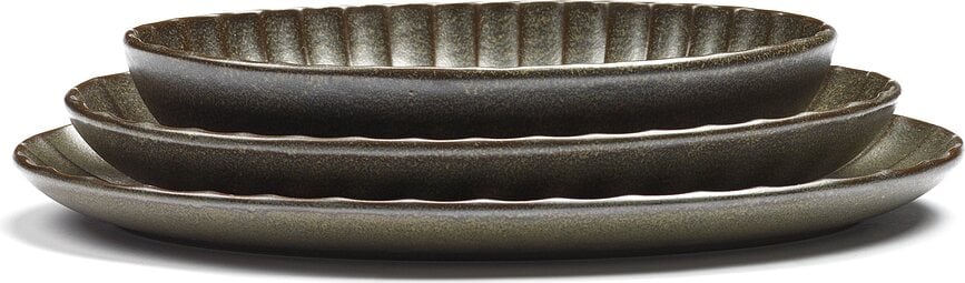 Inku Posude za posluživanje ovalne 19 cm bijele 2 kom.