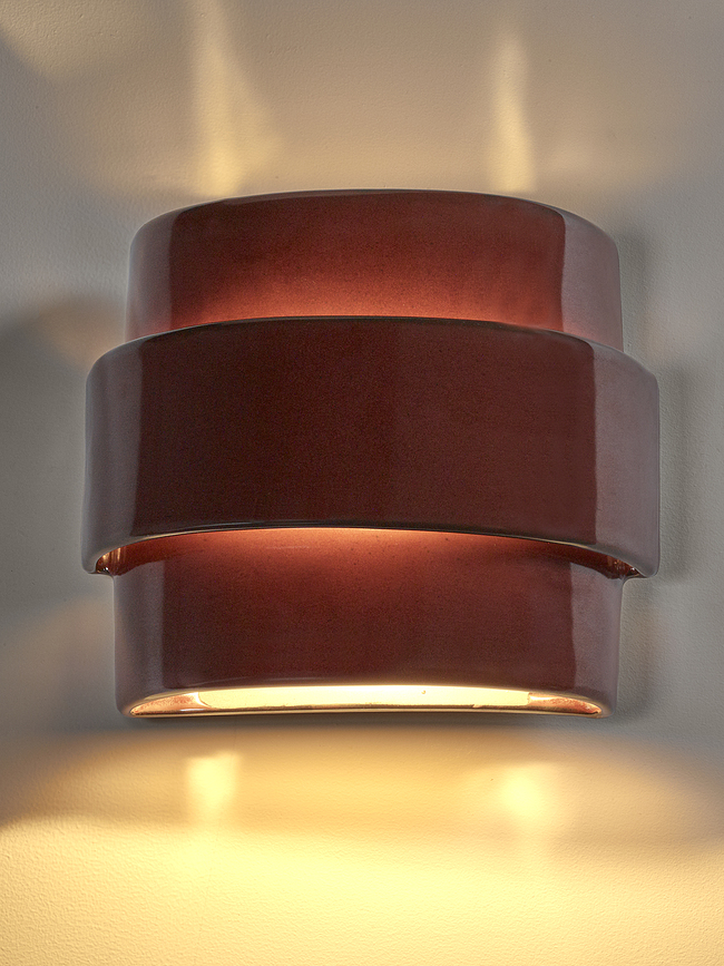 James Stenska svetilka, rdeča