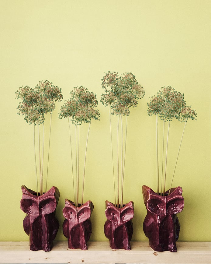 Jarrón After Midnight, 23 cm, azul