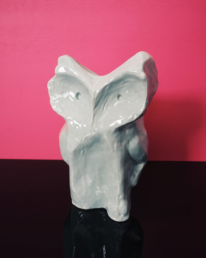 Jarrón After Midnight, 23 cm, azul