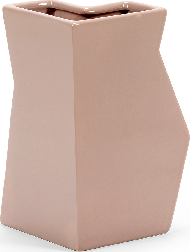 Jarrón decorativo Bebop, 25,5 cm, rosa