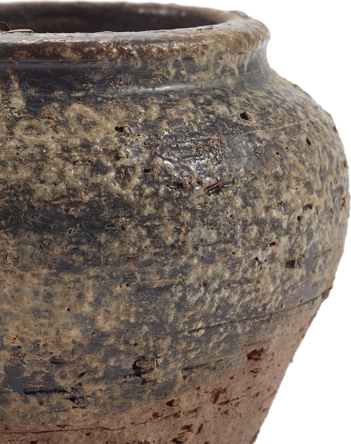 Jarrón decorativo Black Ancient, 11 cm