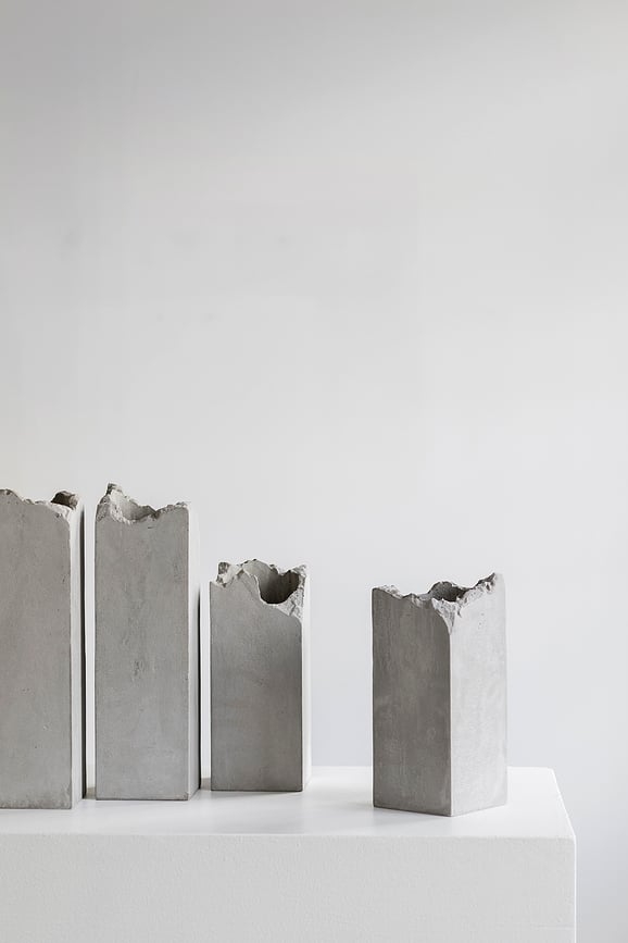 Jarrón decorativo Broquaine, 38 cm