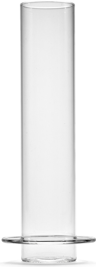 Jarrón decorativo Glass Towers, 32,5 cm, verde y rosa